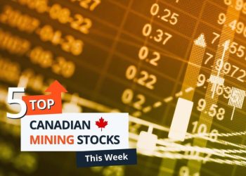 Top 5 Canadian Mining Stocks This Week: JZR Gold Jumps 113 Percent