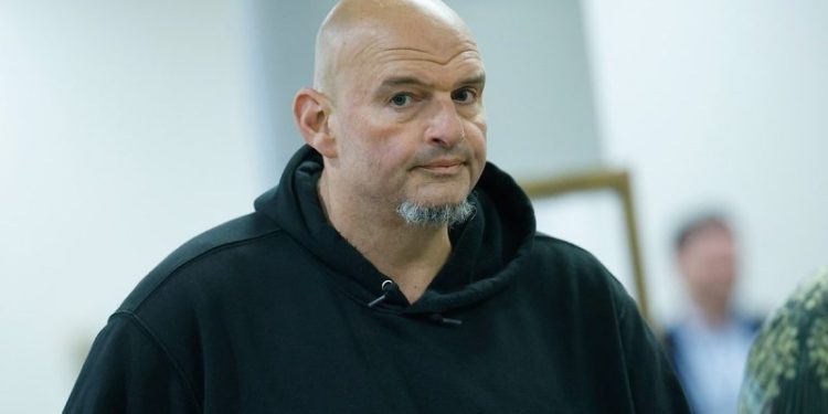 Ardently pro-Israel Dem Sen John Fetterman congratulates Trump for ‘historic peace plan’