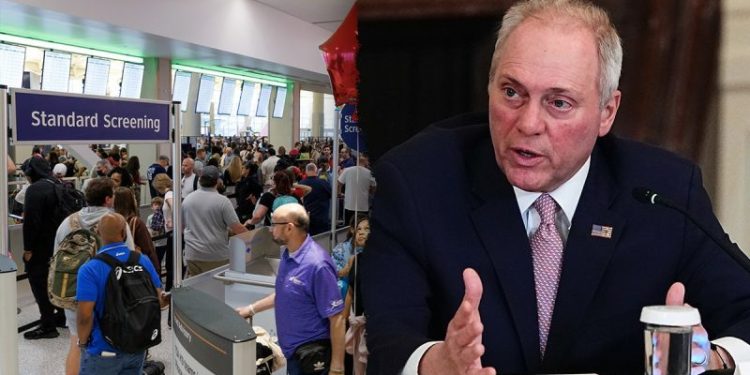 171 million travelers face airport delays as Democrats’ DHS shutdown hits TSA staffing, Scalise warns